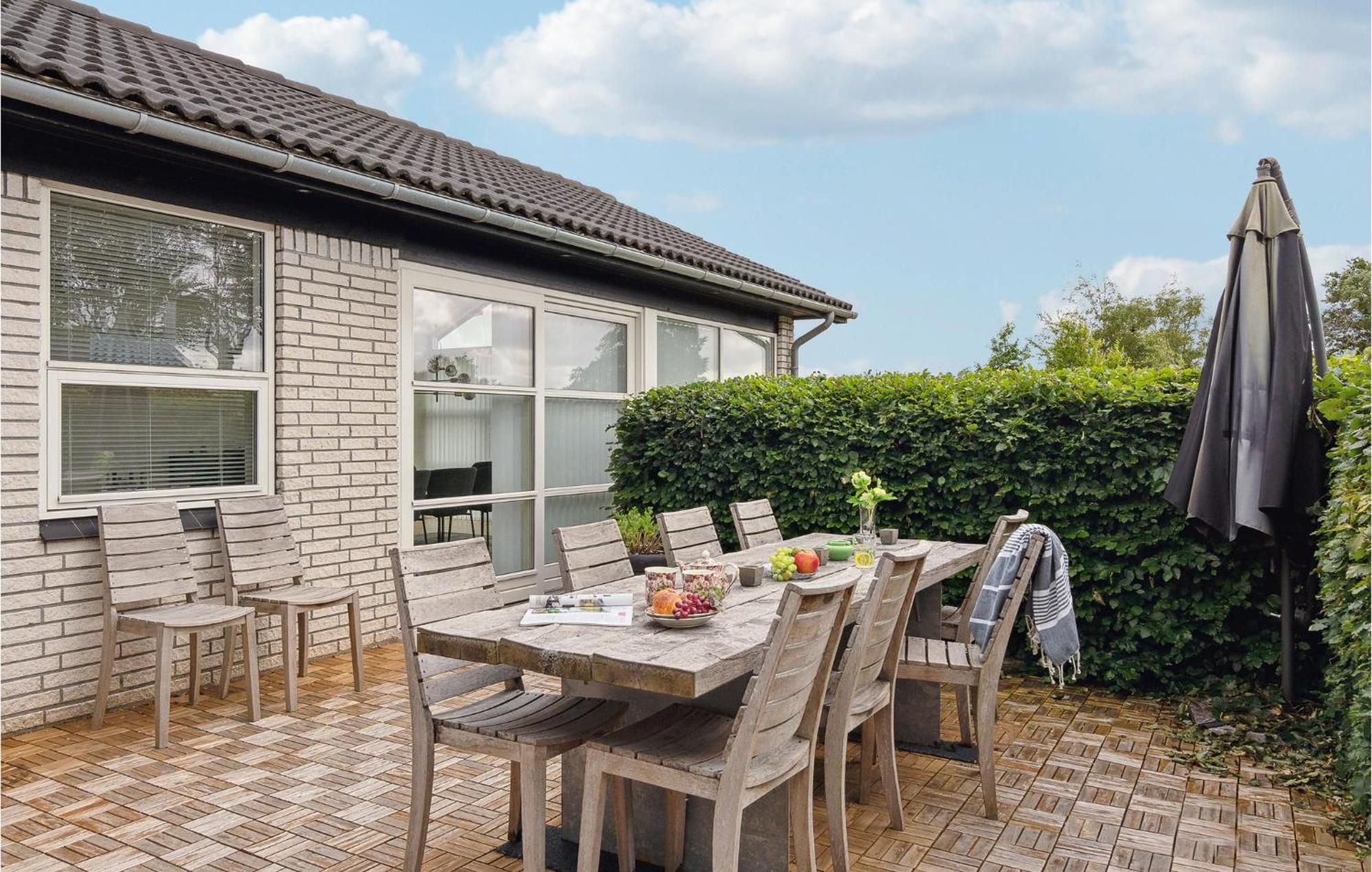 Gorgeous Home In Sunds With Kitchen Exterior photo